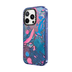 Under the Sea by Grace Andersson | iPhone 16 Pro Max / Impact Case MagSafe Compatible / Glitter Indigo | Image 2