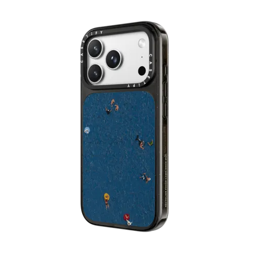 Floating People #2 | iPhone 18 Pro / Impact Case MagSafe Compatible - Glossy / Glossy Black | Image 2