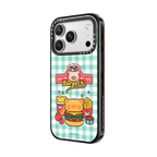 TODAY'S SPECIAL BURGERS BY LULU THE PIGGY | iPhone 17 Pro Max / Impact Case MagSafe Compatible / Black | Image 2