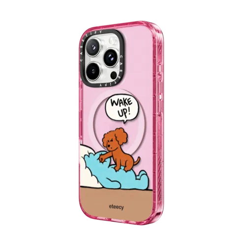 Wake up | iPhone 16 Pro / Impact Case MagSafe Compatible / Pink Fizz | Image 2