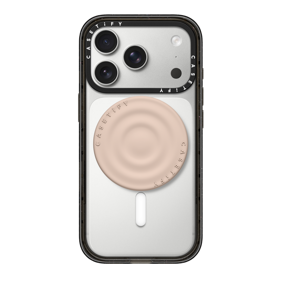 Snappy Ripple Grip Stand MagSafe Compatible - Oat | Image 1