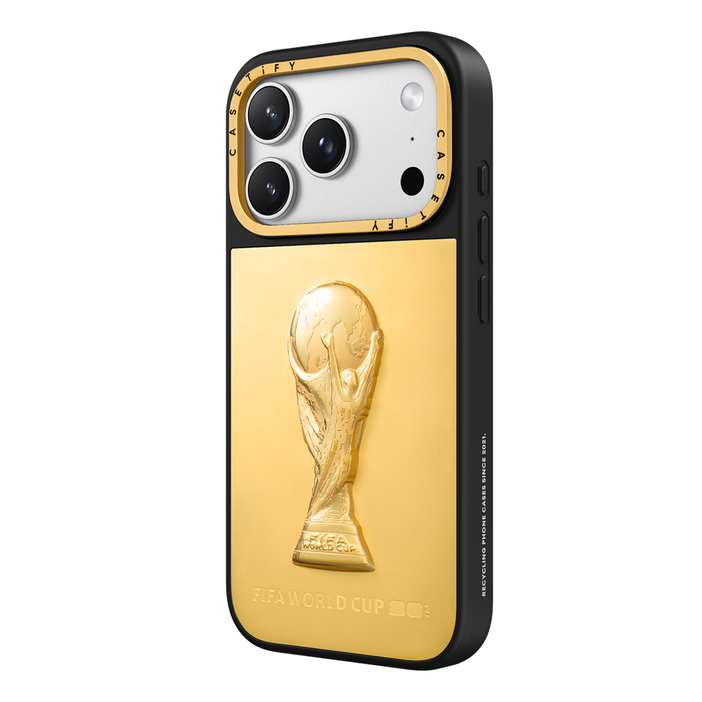 FIFA WORLD CUP 26 EXCLUSIVE COLLECTIBLE TROPHY CASE - iPhone 17 Pro