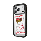 ORDER THE BURGERS HERE BY LULU THE PIGGY | iPhone 17 Pro Max / Impact Case MagSafe Compatible / Black | Image 2
