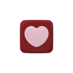 Charm Cube - Pink Heart | Image 1