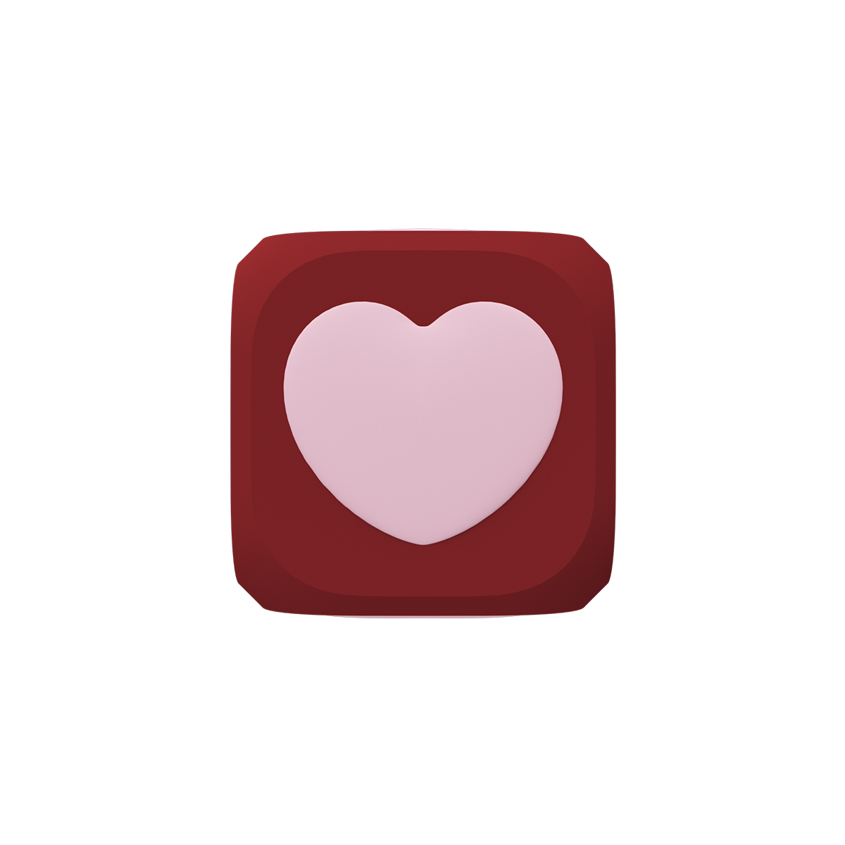 Charm Cube - Pink Heart | Image 1