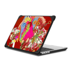 redparrotwoman MacBook | MacBook Pro 14-inch (M1 - M5) / MacBook Bounce Case / Black | Image 1