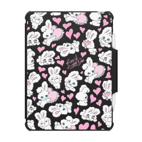 Sweetheart Mix | iPad Pro 11-inch (3rd/4th gen) / iPad Impact Folio Case / Black | Image 1