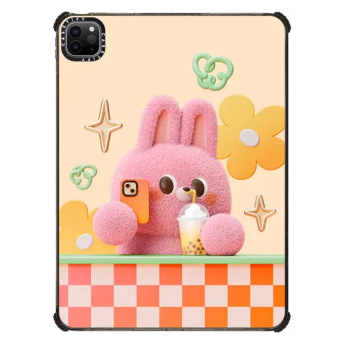 Selfie by Bonnie Lu | iPad Pro 11-inch (3rd/4th gen) / iPad Impact Case / Black | Image 1