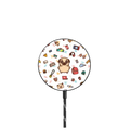 Puglie Pug Adventure Pack |   / PowerThru Magnetic Wireless Charger MagSafe Compatible / Black | Image 1