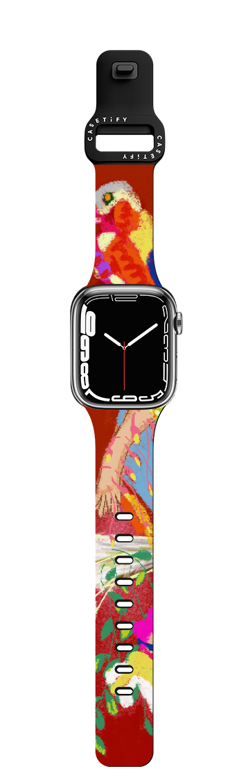 redparrotwoman Watch | Apple Watch Series 7-9 (45mm) / Impact Band / Black | Image 1