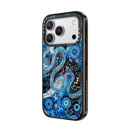Deep as the Ocean Phone Case | iPhone 17 Pro Max / Impact Case MagSafe Compatible / Black | Image 2