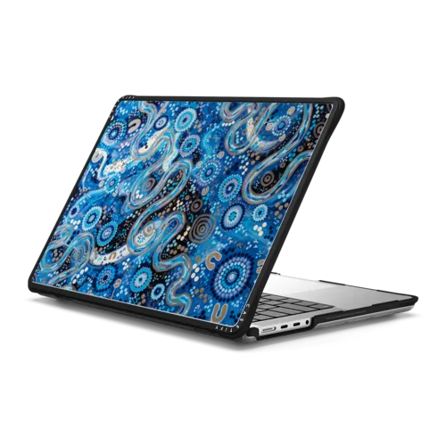 Deep as the Ocean MacBook Case | MacBook Pro 14-inch (M1 - M5) / MacBook Impact Case / Black | Image 1
