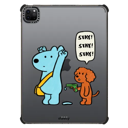 Stay W Me | iPad Pro 11-inch (3rd/4th gen) / iPad Impact Case / Black | Image 1
