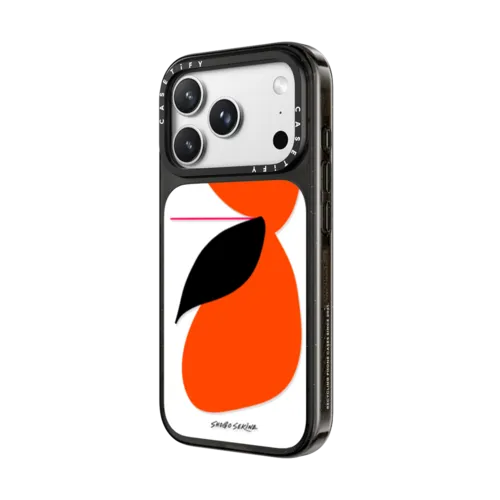 APPLEFLY_ORANGE | iPhone 18 Pro Max / Impact Case MagSafe Compatible - Glossy / Glossy Black | Image 2