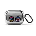 Eyeconic AirPods by Craig & Karl | AirPods Pro 2 / Earbuds Mirror Case / Silver | Image 1