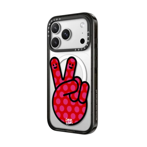 Peace by Craig & Karl | iPhone 17 Pro Max / Impact Case MagSafe Compatible / Black | Image 2