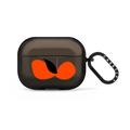 APPLEFLY_ORANGE | AirPods Pro 2 / Earbuds Impact Case / Black | Image 1