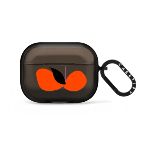 APPLEFLY_ORANGE | AirPods Pro 2 / Earbuds Impact Case / Black | Image 1