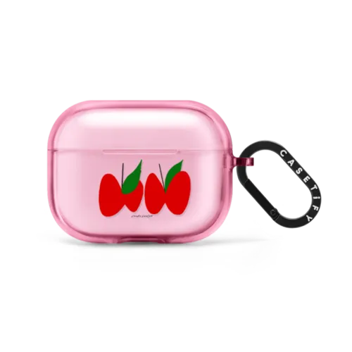 APPLEFLY_RED&RED | AirPods Pro 2 / Earbuds Impact Case / Pink Fizz | Image 1