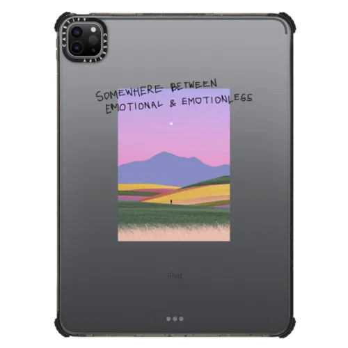 Somewhere by Andhika Ramadhian | iPad Pro 11-inch (3rd/4th gen) / iPad Impact Case / Black | Image 1