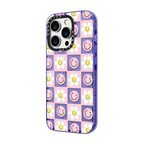 Floral Friends by Katie's Collective | iPhone 14 Pro Max / Impact Case / Peri Purple | Image 2