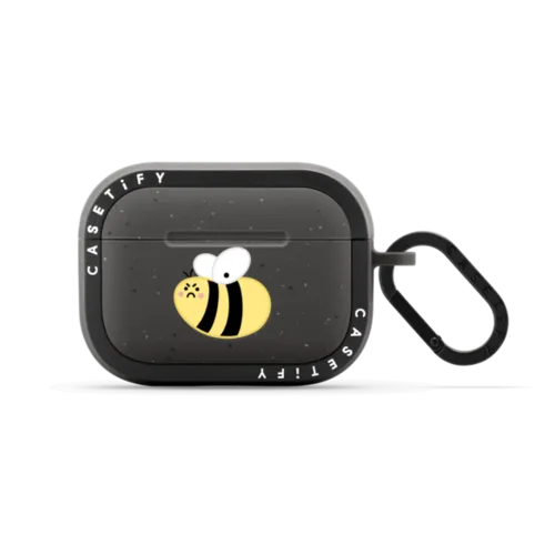 Spicy by Katie's Collective | AirPods Pro 2 / Earbuds Bounce Case / Matte Charcoal | Image 1
