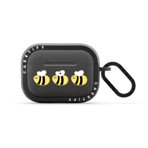Garden Friends by Katie's Collective | AirPods Pro 2 / Earbuds Bounce Case / Matte Charcoal | Image 1