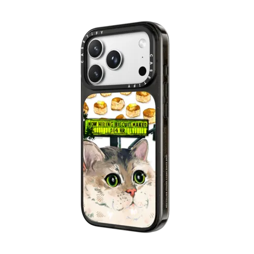 Biscuit Maker | iPhone 18 Pro Max / Impact Case MagSafe Compatible - Glossy / Glossy Black | Image 2