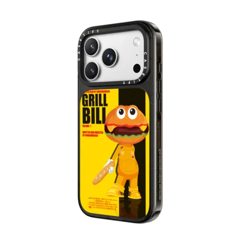 Grill Bill | iPhone 18 Pro Max / Impact Case MagSafe Compatible - Glossy / Glossy Black | Image 2