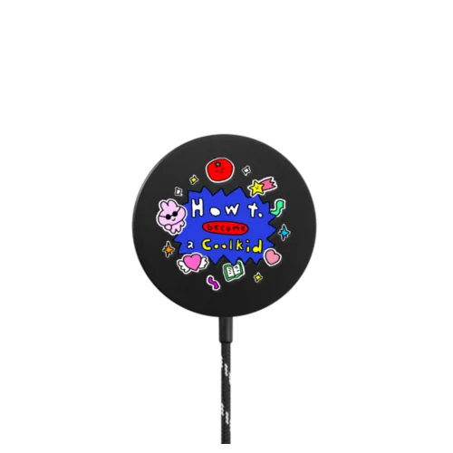 HOW to become coolkid |   / PowerThru Magnetic Wireless Charger MagSafe Compatible / Black | Image 1