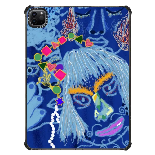 bluefaces iPad | iPad Pro 11-inch (3rd/4th gen) / iPad Impact Case / Black | Image 1