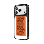 For What It's Worth Phone Case by Quotes by Christie | iPhone 18 Pro Max / Impact Case MagSafe Compatible - Glossy / Glossy Black | Image 2
