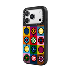 Bloom by Craig & Karl | iPhone 17 Pro Max / Mirror Case MagSafe Compatible / Silver on Black | Image 2