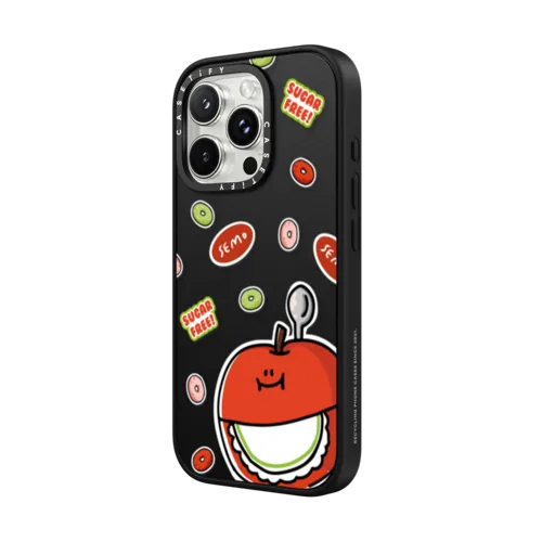 apple by second morning | iPhone 16 Pro Max / Impact Case MagSafe Compatible / Matte Black | Image 2