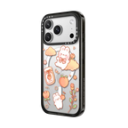 Peach Puffie ny Creampuffs | iPhone 17 Pro Max / Impact Case MagSafe Compatible / Black | Image 2