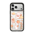 Peach Puffie ny Creampuffs | iPhone 17 Pro Max / Impact Case MagSafe Compatible / Black | Image 1