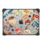 semo cereal pattern by second morning | MacBook Pro 14-inch (M1 - M5) / MacBook Bounce Case / Black | Image 2