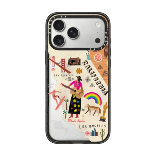 California | iPhone 17 Pro Max / Impact Case MagSafe Compatible / Black | Image 1