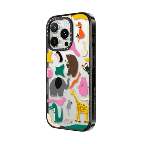 Animals by Eszter Chen | iPhone 16 Pro Max / Impact Case / Black | Image 2