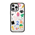 Number Counting by Eszter Chen | iPhone 16 Pro Max / Impact Case / Black | Image 1