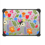 Floral MacBook by Eszter Chen | MacBook Pro 14-inch (M1 - M5) / MacBook Bounce Case / Black | Image 2