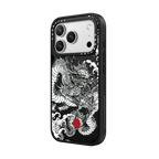 Power Dragon | iPhone 17 Pro Max / Impact Case MagSafe Compatible / Matte Black | Image 2