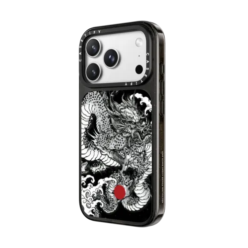 Power Dragon | iPhone 18 Pro Max / Impact Case MagSafe Compatible - Glossy / Glossy Black | Image 2