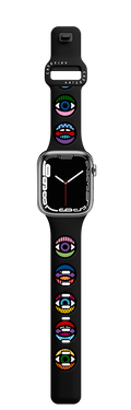Eyeconic 2 Watch Band | Apple Watch Series 7-9 (45mm) / Impact Band / Black | Image 1