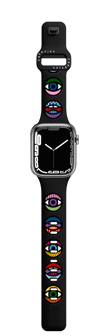 Eyeconic 2 Watch Band | Apple Watch Series 7-9 (45mm) / Impact Band / Black | Image 1