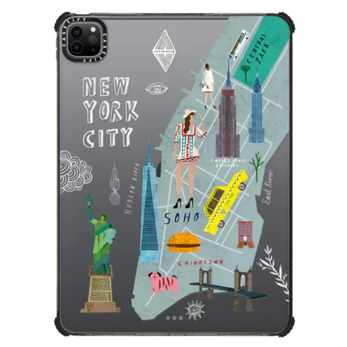 NEW YORK CITY | iPad Pro 11-inch (3rd/4th gen) / iPad Impact Case / Black | Image 1