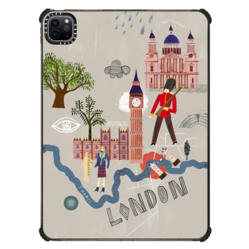 LONDON | iPad Pro 11-inch (3rd/4th gen) / iPad Impact Case / Black | Image 1