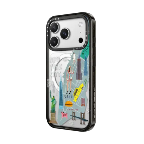 NEW YORK CITY | iPhone 17 Pro Max / Impact Case MagSafe Compatible / Black | Image 2