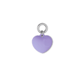 Charm Keychain - Puffy Heart - Dusk Purple | Image 1