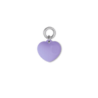 Charm Keychain - Puffy Heart - Dusk Purple | Image 1